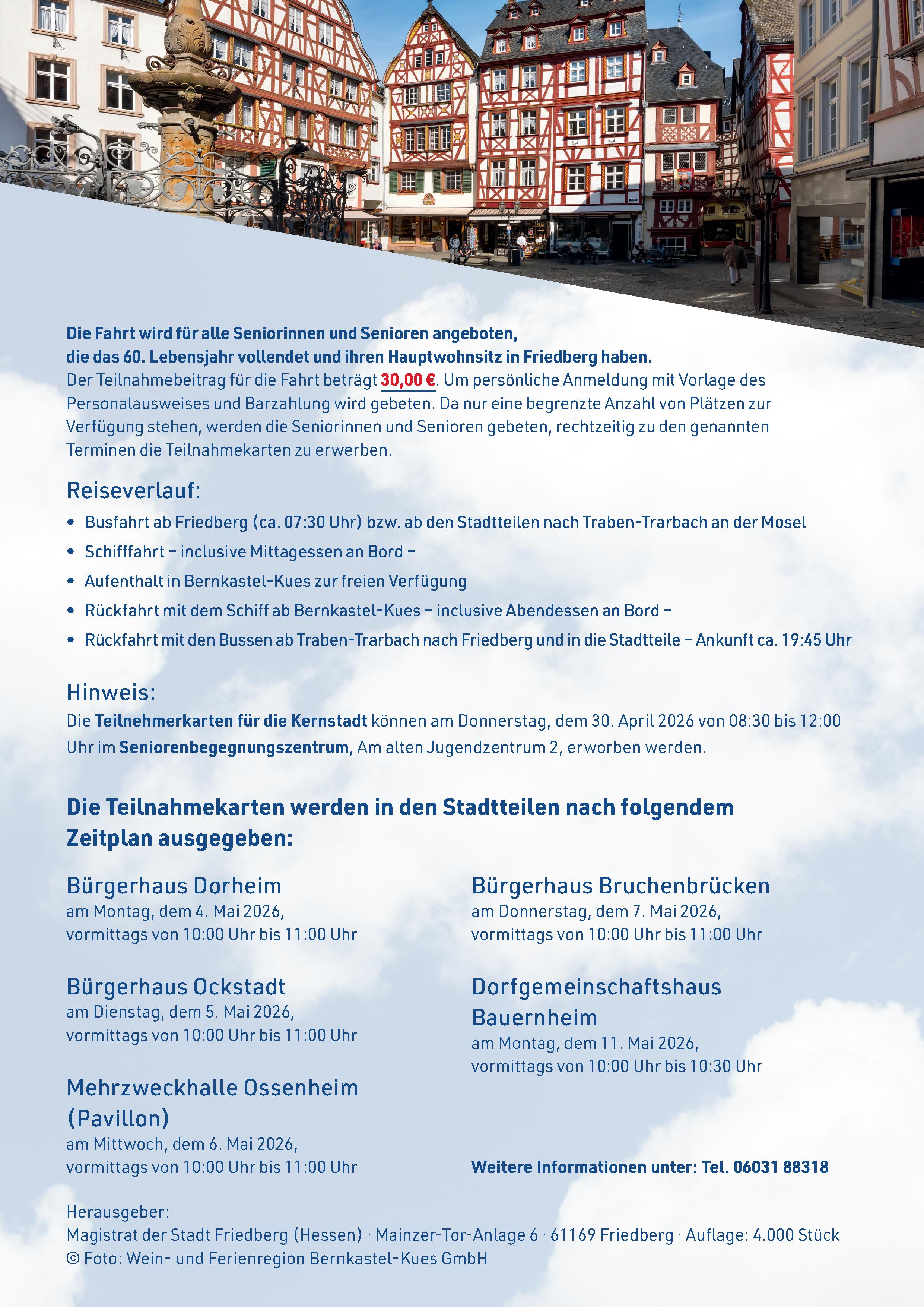 Seniorenausflug 2026 2- Ank&uuml;ndigung